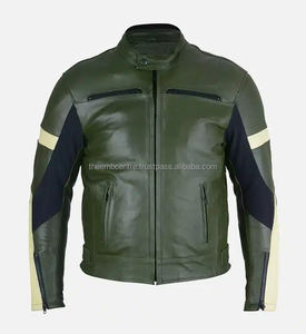 Veste en cuir souple réglable pour hommes Nouvelle arrivée Vêtements de mode à manches longues Dernier style pour les soldes d'hiver Veste pour hommes - Product Image 1