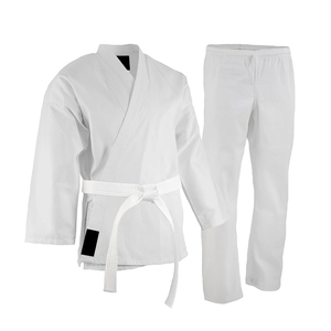 Uniforme d'arts martiaux, combinaison de karaté, kimono de jiu-jitsu, poids lourd, 100% coton respirant, logo personnalisé sur le devant - Product Image 4