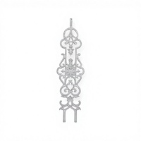 Grille de balcon sans cadre Balaji Metals BM-119, design moderne, en fer et aluminium, protection UV, résistante à l'eau et à la rouille, garantie 5 ans