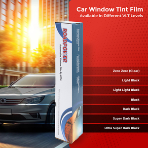 ROADPOWER Rollo de Película para Ventanas de Automóviles Serie SPT Negro Súper Oscuro (0.76Mx30M), Protección Solar, Protección UV y Resistente a los Arañazos - Product Image 4