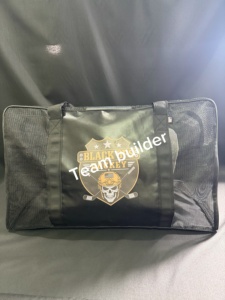 Team <b>Builder</b> Custom Ice Hockey Mesh Equipment Bag | Heavy Duty Waterproof Comfortable Hockey Gear Storage Bag | Large Ventilated - Product Image 1