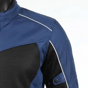 Blouson de moto en cuir premium pour homme avec protection CE, imperméable et doublure thermique - Product Image 5
