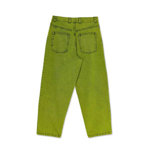 Pantalones de Trabajo Personalizados para Hombre con Bolsillo para Monedas, Bolsillo Trasero Bordado, Color Marrón y Negro, Corte Recto, Seis Bolsillos, Estilo Jeans - Product Image 4