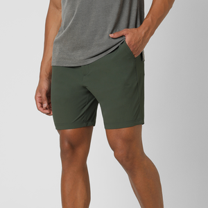 Pantalones cortos casuales de verano para hombre, estilo lounge, sublimados, de diseño liso, para uso diario. - Product Image 2