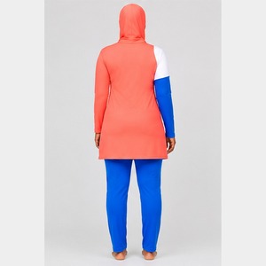 Nouvelle conception, ensemble de bikini islamique pour femmes de haute qualité, imprimé sur le devant, ensemble 2 pièces, séchage rapide, respirant, antibactérien, taille OEM - Product Image 4