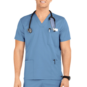 Unisex Hospital <b>Uniforms</b> <b>Scrub</b> Sets Private Label Healthcare Medical Adult <b>Scrubs</b> Suits with Customized Colors and Sizes - Product Image 4
