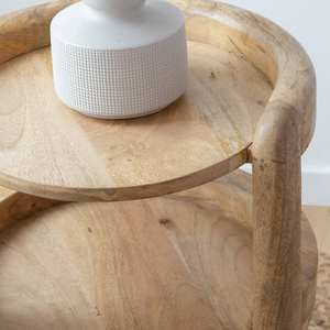 Mesa de Noche Vandana Vista Neo de Madera de Mango - Mesa de Noche - - Product Image 2