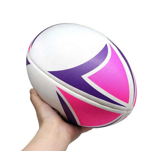 Ballon de rugby à usage récréatif longue durée, résistant aux intempéries, pour entraînement, ballon de rugby de niveau élite prêt pour les matchs - Product Image 2