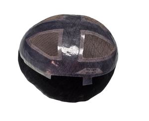 Peluca de Cabello Indio Sky Light con Frente de Encaje para Hombre, 100% Cabello Humano Remy, Prótesis Capilar Cap-Taz Hair BD - Product Image 1