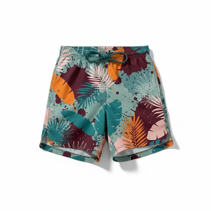 Fabricante de Shorts de Playa Personalizados Premium, OEM, Marca Privada, Shorts de Baño de Secado Rápido para Marcas de Ropa - Product Image 2