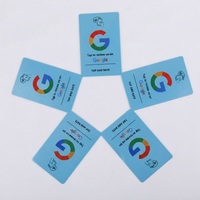 Carte NFC Google Review en PVC, puce 213, fréquence 13,56 MHz, mini-étiquette pour avis clients et promotion en ligne