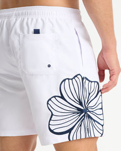 Pantalones Cortos de Felpa de Algodón para Hombre, Personalizados con Serigrafía, Diseño Gráfico, Estilo Casual Urbano, Largura hasta la Rodilla, con Cordón Ajustable - Product Image 4