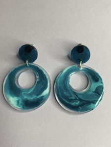 Handcrafted Resin <b>Earrings</b> for Women and Girls, Colorful Handmade Fashion Jewelry for Daily Wear, Party, Wedding, Festival - Product Image 2