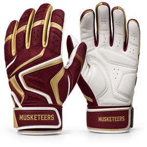 Guantes de Bateo de Béisbol Duraderos con Agarre Mejorado, Cierre de Gancho y Bucle para Mujer, Guantes Ligeros y Ecológicos - Product Image 5