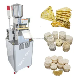 Triángulo reventó la máquina de chips de maíz máquina de panadería SYP5806T máquina de pastel de maíz hecha en Corea
