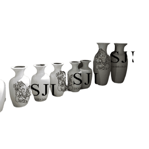 Pot de fleurs en fibre avec piédestal, pot de fleurs en fibre de verre avec base pour utilisation en jardin, léger et durable - Product Image 3