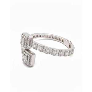 Luxury Iced Out Cuban Link <b>Bracelet</b> 14K Gold VS1 VS2 Diamonds H I Color Heavy Hip Hop <b>Bracelet</b> Miami Cuban Designer Jewelry - Product Image 3