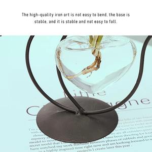 <b>Cat</b> Shape Metal <b>Vase</b> With Glass Test Tube <b>Vase</b> Perfect For Table Decor Desk Styling Home And Office Decorative Accent From India - Product Image 3