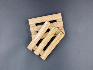 Eco-Friendly Rectangular Wooden <b>Soap</b> Dishes - Product Image 6