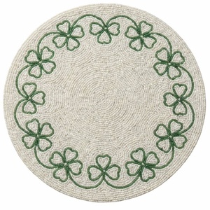 Nouveau design fait main, set de table en verre perlé à motif floral, pour mariage, fête et décoration intérieure - Product Image 2