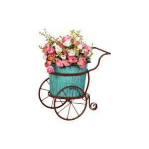 Urna de jardín de alambre de hierro metálico del fabricante, urna decorativa para el hogar y hoteles, maceta de jardín de metal de alta calidad a precio económico. - Product Image 6