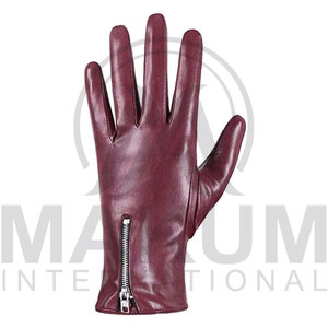 Gants en cuir véritable pour homme, de haute qualité, doux, coupe-vent, chauds pour la conduite en hiver - Product Image 2