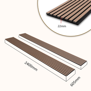 Paneles Acústicos de Pared con Revestimiento de Listones, Ecológicos, Insonorizantes, para Gimnasios Domésticos, Estudios de Fitness, Modernos, de Fácil Montaje, Sin Pedido Mínimo, Disponibles en Almacén de EE. UU. - Product Image 3