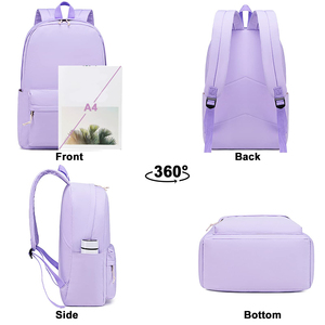 Custom Logo Large Capacity Lightweight Girls <b>Kids</b> Cute Students Primary Book Bag Custom School bag - Product Image 3