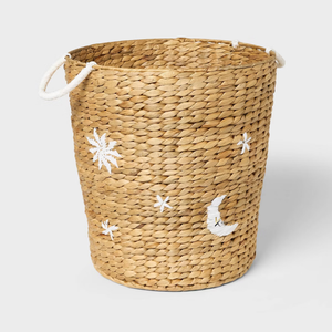 Kids' Natural Woven <b>Square</b> <b>Basket</b> Handmade Storage <b>Basket</b> Wholesale eco-friendly Made in Vietnam - Product Image 2