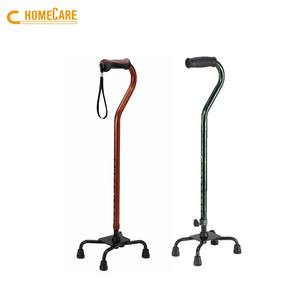 Venta caliente de aleación de aluminio de seguridad Quad Cane Bastón de cuatro patas para discapacitados - Product Image 6