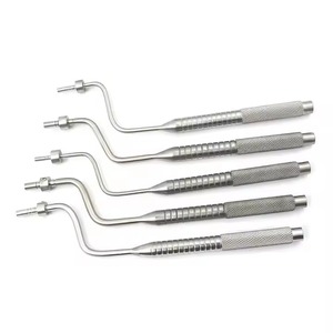 Juego de 5 instrumentos manuales de acero inoxidable para elevación de senos dentales, osteótomos angulados y convexos para osteotomía de senos - Product Image 5