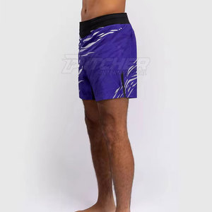 Shorts MMA avancés, coupe flexible, respirants, pour l'entraînement en combat, les séances de gym et les performances professionnelles en arts martiaux - Product Image 3