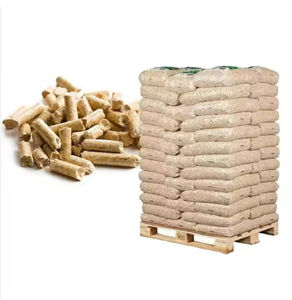 Pellets de Madera Natural de Alta Eficiencia para Calderas de Biomasa, Plantas de Energía y Sistemas de Calefacción de Energía Renovable - Product Image 1