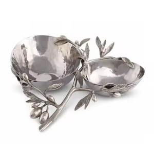 Premium Quality Metal Chocolate <b>Bowl</b> <b>With</b> <b>Lid</b> Stainless Steel Serving <b>Bowl</b> for Candy Dry Fruits Snacks - Product Image 5