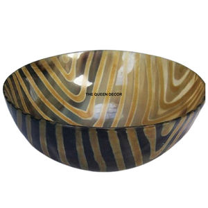 Bol à salade de forme irrégulière pour la cuisine, la table à manger, vaisselle personnalisée, bonne qualité classique, céramique japonaise en forme de corne - Product Image 3