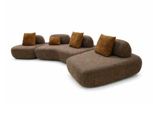 Luxury Curved Modular <b>Sofa</b> | Modern Sectional Couch| Custom Organic <b>Sofa</b> | High-End Hotel & Villa Furniture Manufacturer Vietnam - Product Image 2