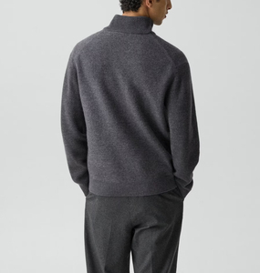 <b>Men's</b> Color Blocked Fleece Anti-UV Polyester/Cotton 350g Hoodie Sweatpants Set Pockets Black Gray Spliced Casual Joggers Elastic - Product Image 3