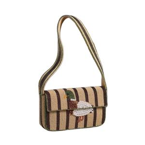 Sacs à bandoulière en perles de rocaille, sacs à main artisanaux faits à la main, style bohème, sacs à main avec des perles de rocaille colorées - Product Image 6