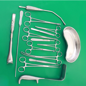 Ensemble d'instruments chirurgicaux pour césarienne de 54 pièces de qualité supérieure pour la chirurgie obstétricale et gynécologique, autoclavables, en acier inoxydable, outils approuvés CE - Product Image 5
