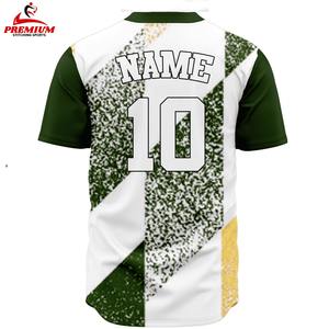 Maillot de baseball unisexe personnalisé avec nom d'équipe, respirant, grande taille, haute qualité, léger, col en V, réglable - Product Image 6