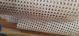 MÁS VENDIDO: Lámina de Ratán Natural Resistente y Sostenible con Diseño Cuadrado de Loto Azul para Decoración del Hogar - Product Image 3