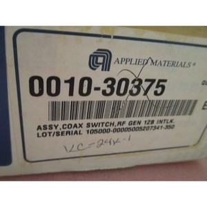 Amat 0010-30375 Assy, สวิทช์ COAX, เครื่องกำเนิดไฟฟ้า RF-ที่เชื่อถือได้อุปกรณ์เซมิคอนดักเตอร์มรดกระดับโลกและชิ้นส่วนที่ - Product Image 3