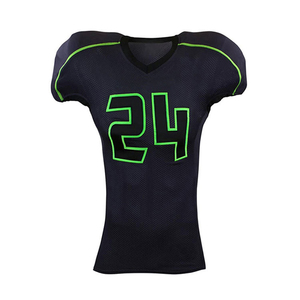 Maillots de football américain tendance : uniformes professionnels avec nom et numéro d'équipe, maillots de football respirants – Vente en ligne - Product Image 5