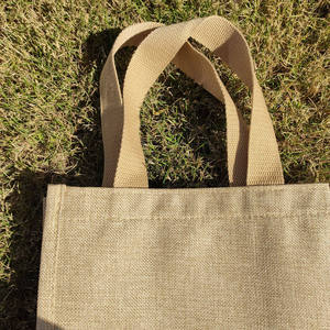 High Strength Jute Carry <b>Bag</b> Eco Friendly Reusable Grocery Shopping Tote <b>Bag</b> - Product Image 3
