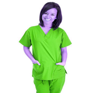 Ensemble de blouses médicales imprimées par sublimation pour femmes, uniforme d'infirmière doux et extensible, blouses d'hôpital confortables pour infirmières, vente en gros - Product Image 5