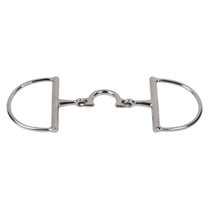 Bocado de acero inoxidable con anillo en D para caballo, control mejorado, comodidad, duradero, herramienta de entrenamiento equino, equipo ecuestre - Product Image 2