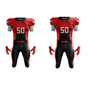 Uniformes de football américain grande taille respirants en sergé coloré pour adultes, fabriqués au Pakistan, OEM - Product Image 4