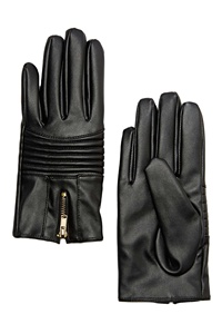 Guantes de piel de oveja para hombre, manoplas de forro polar para teléfono móvil, a la moda, baratas, para invierno - Product Image 2