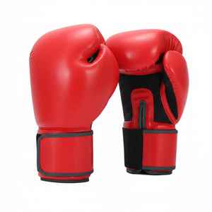 Guantes de Boxeo Profesionales 2026, de Alta Calidad, Cuero Vacuno Genuino, PVC Transpirable, Cierre Cómodo, Agarre Firme - Product Image 3