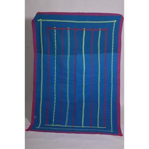 ผ้าห่มกันธา กุดรี ทำมือ ผ้าฝ้ายอินเดีย สไตล์โบโฮ วินเทจ ผ้าคลุมเตียง ผ้าห่มสองด้าน ของขวัญ - Product Image 1